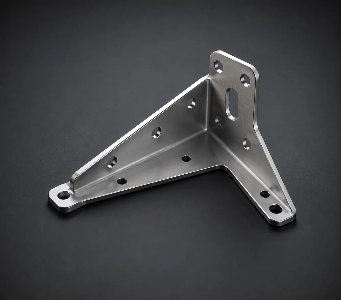 Soporte triangular reforzado
